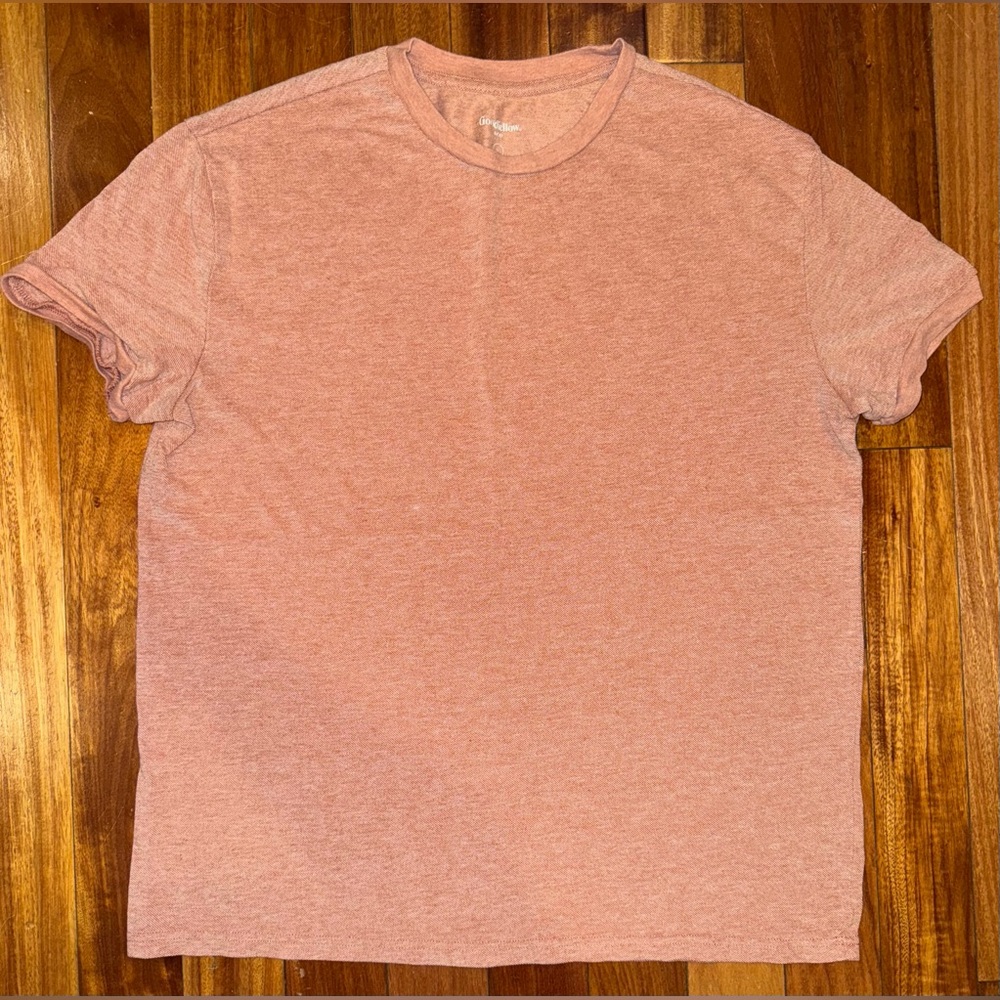 Goodfellow & Co. Men's Large Orange T-Shirt